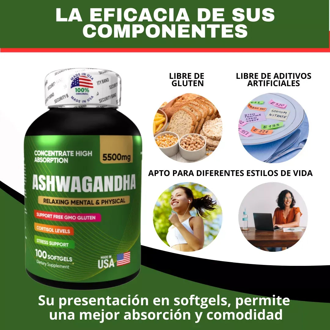 Ashwagandha KSM66 x 100 softgels